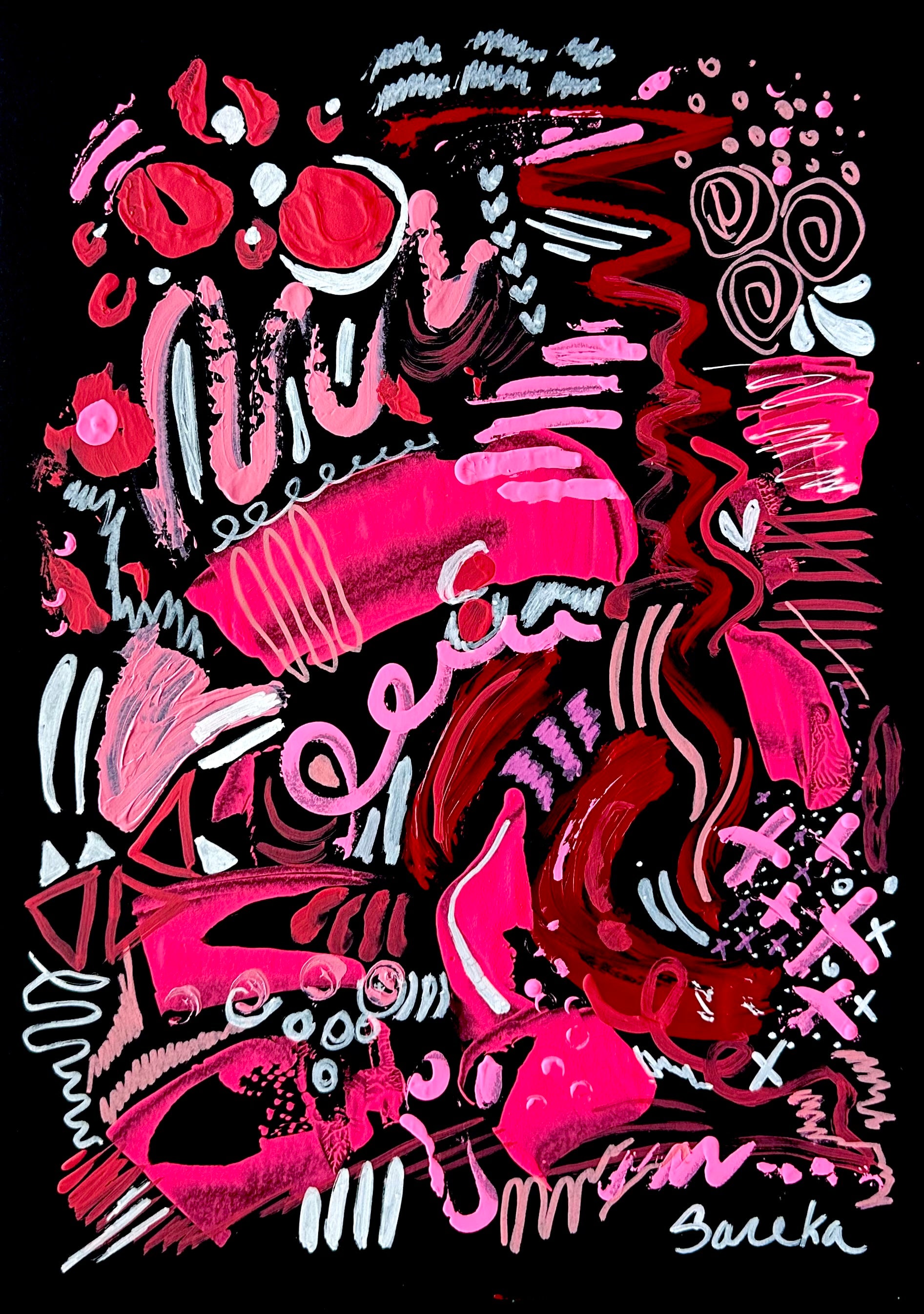 Light in the Dark 4 - Original Painting on Paper