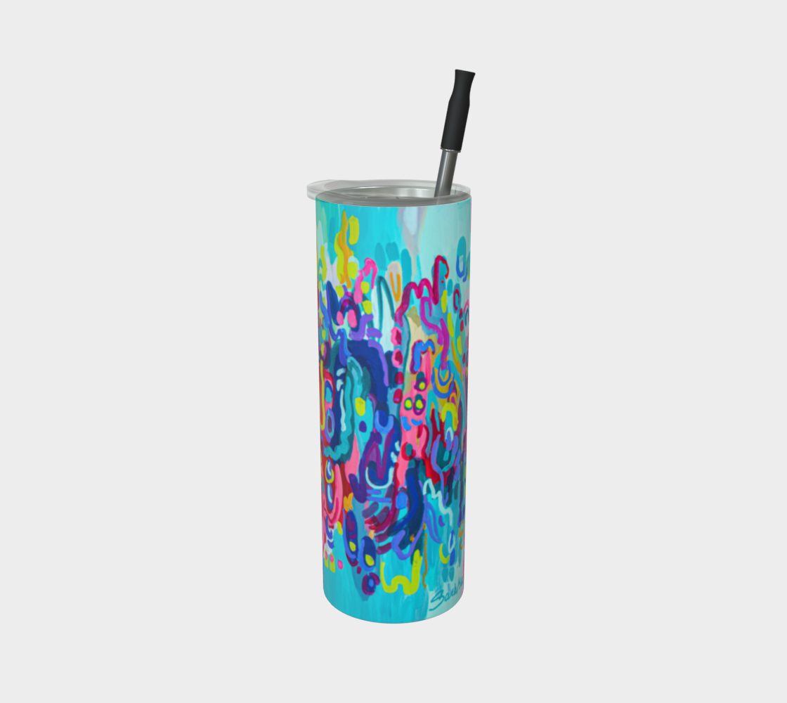 Dancing Between The Lines Steel Tumbler