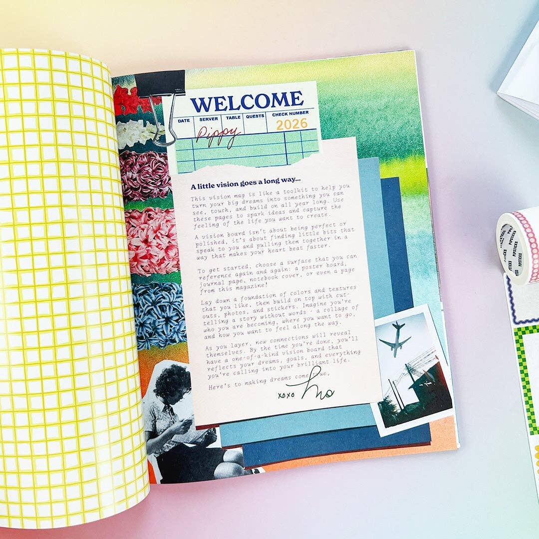 Dream Vision Collage Magazine