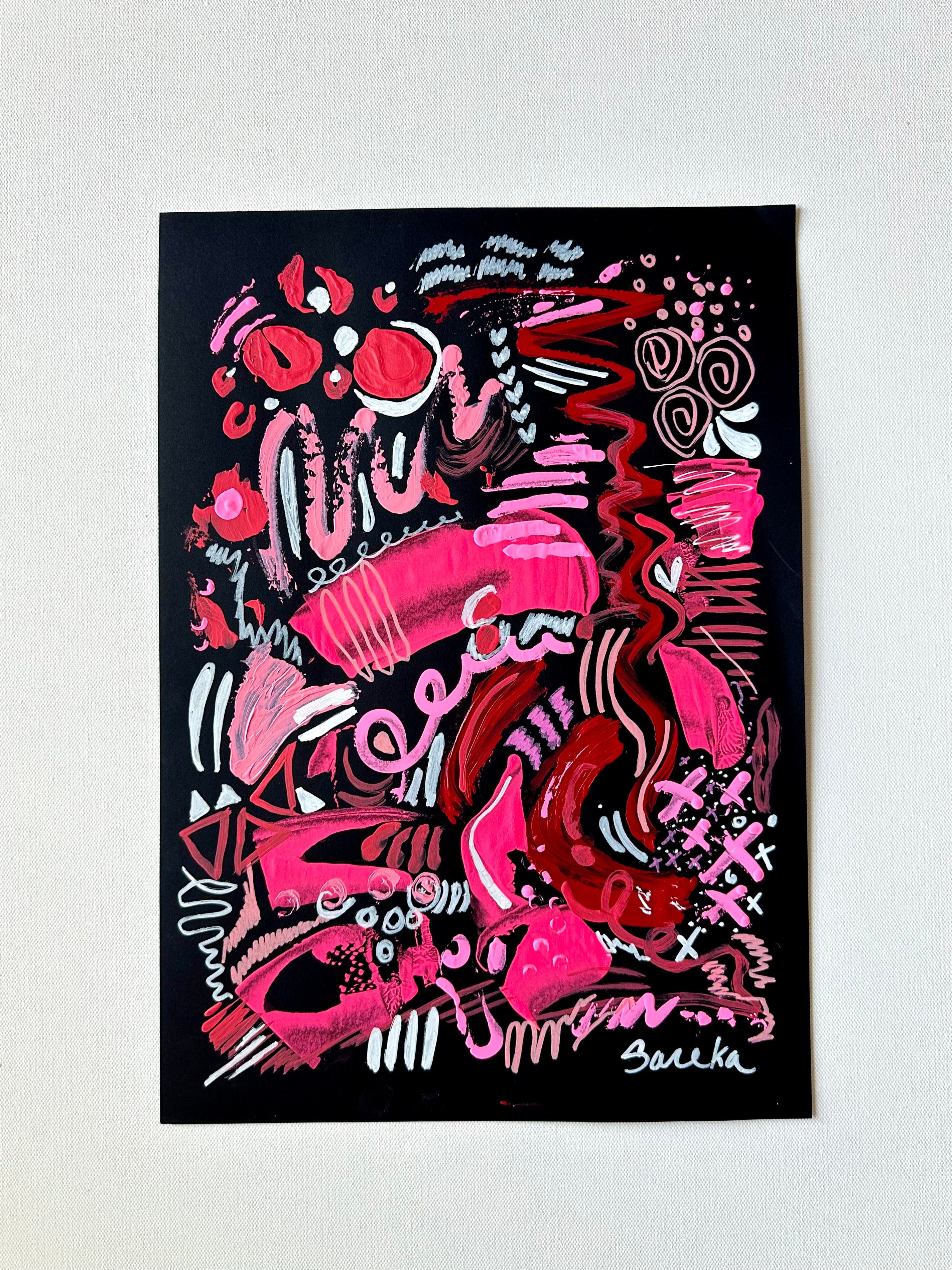 Light in the Dark 4 - Original Painting on Paper
