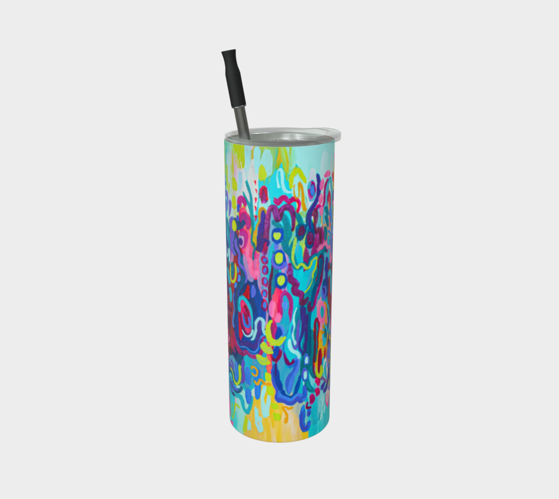 Dancing Between The Lines Steel Tumbler