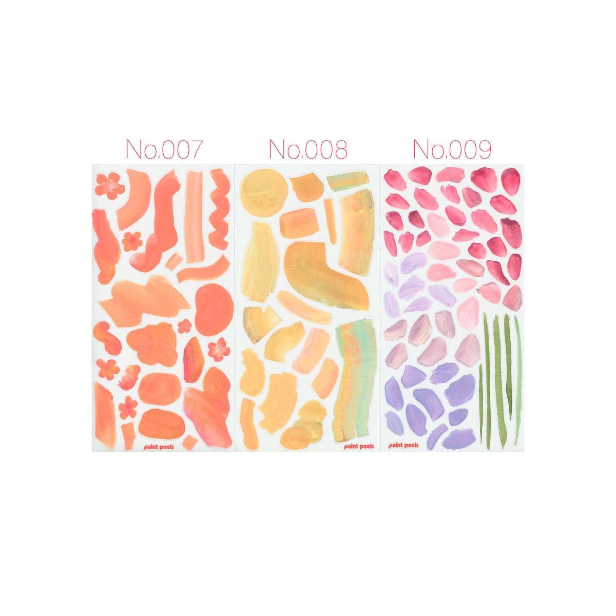 Soft Thaw Collection Paint Peels