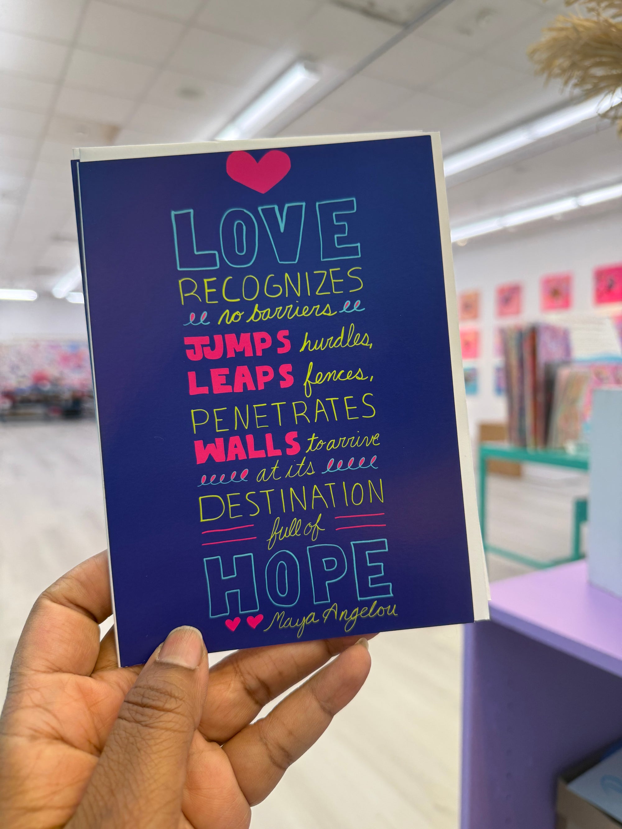 Maya Angelou LOVE