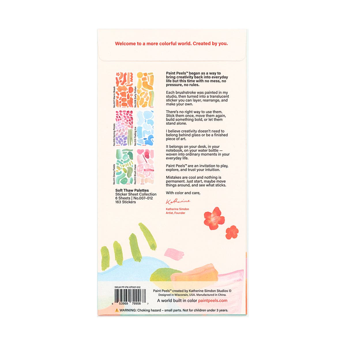 Soft Thaw Collection Paint Peels