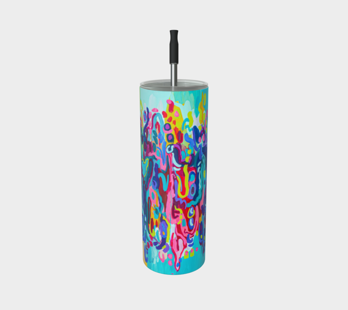 Dancing Between The Lines Steel Tumbler
