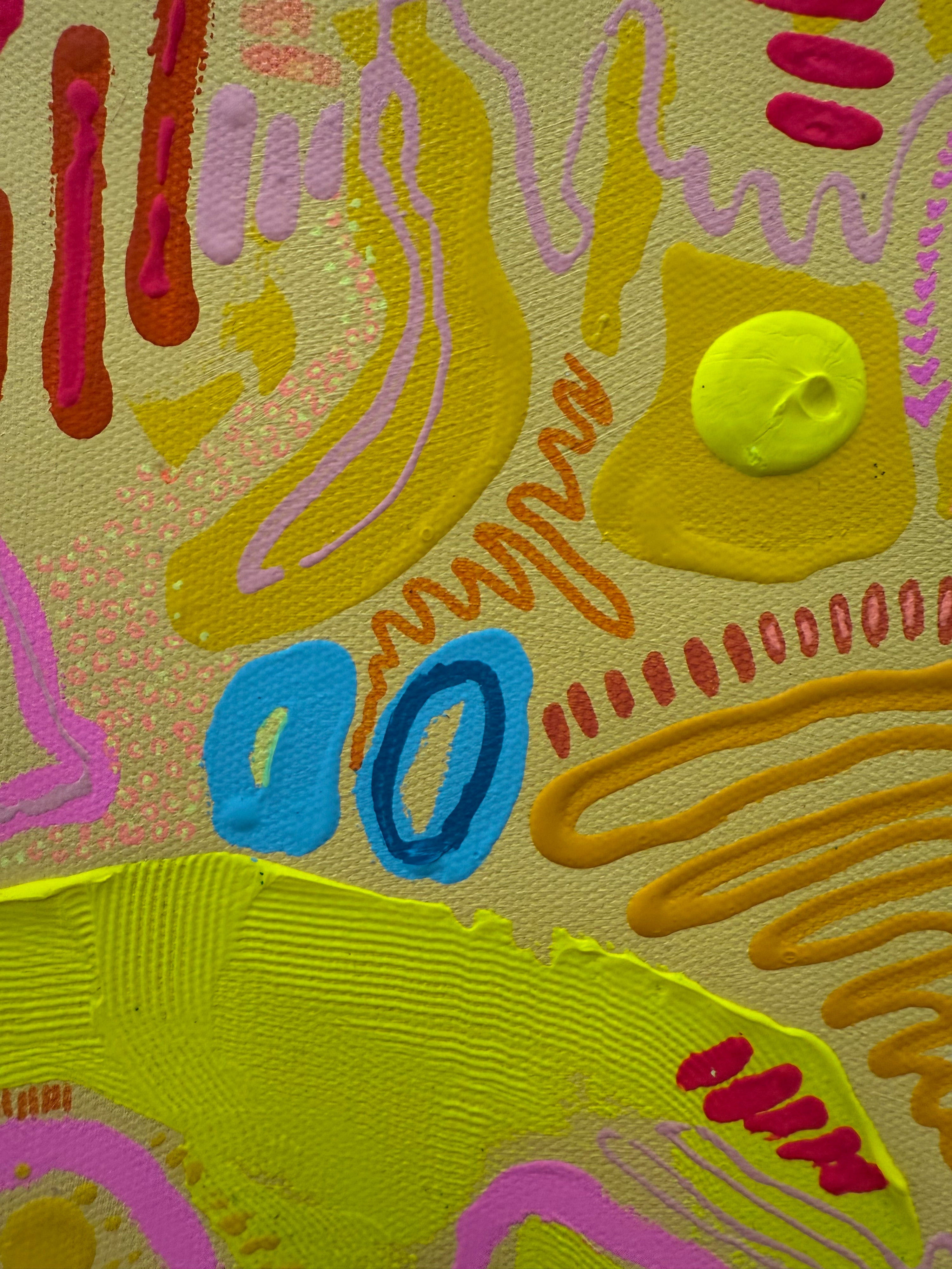 “Sunshine” 8 x 8” Original Painting on Canvas