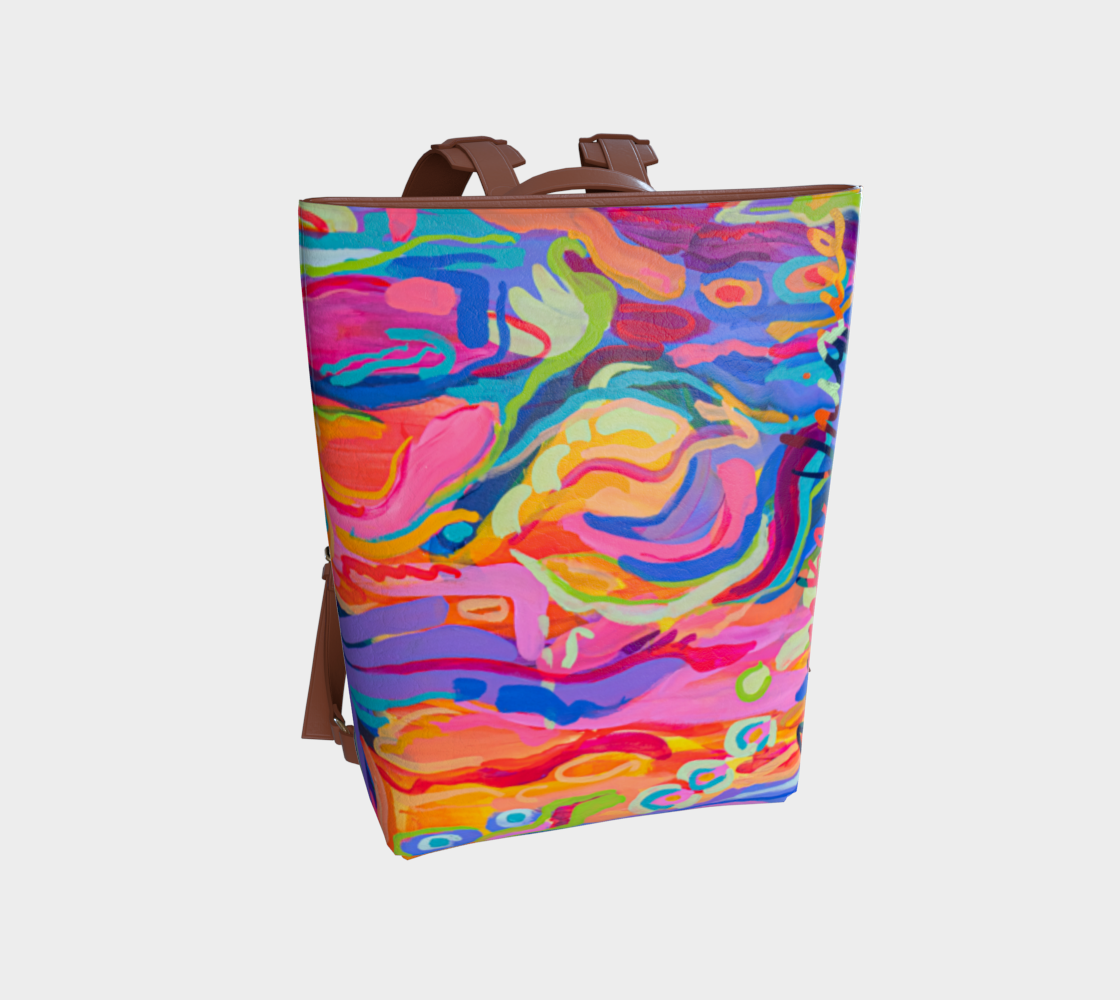 Serendipity Vegan Leather Backpack