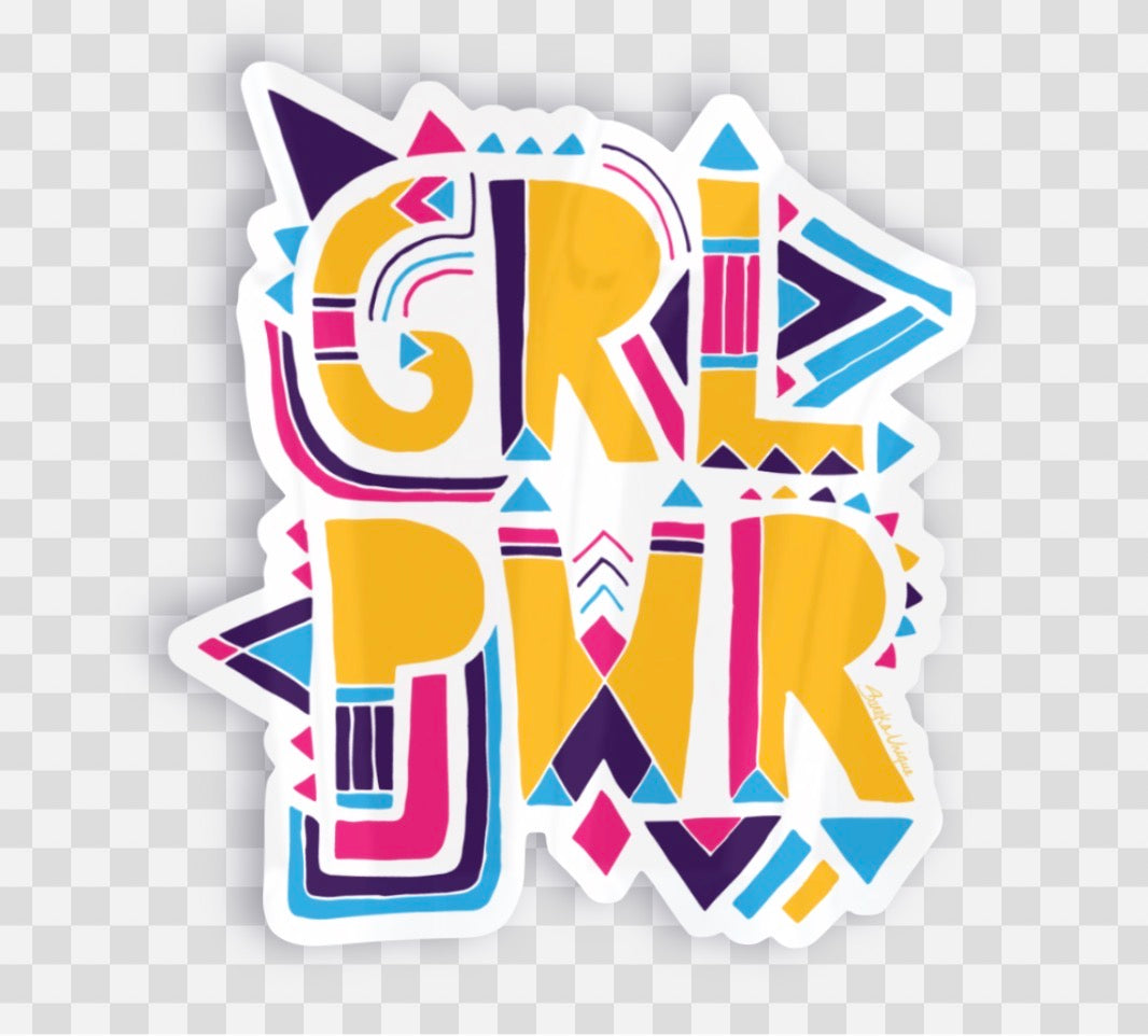 Girl Power Sticker