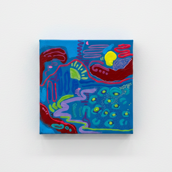 “Be Cool” 8 x 8” Original Painting on Canvas