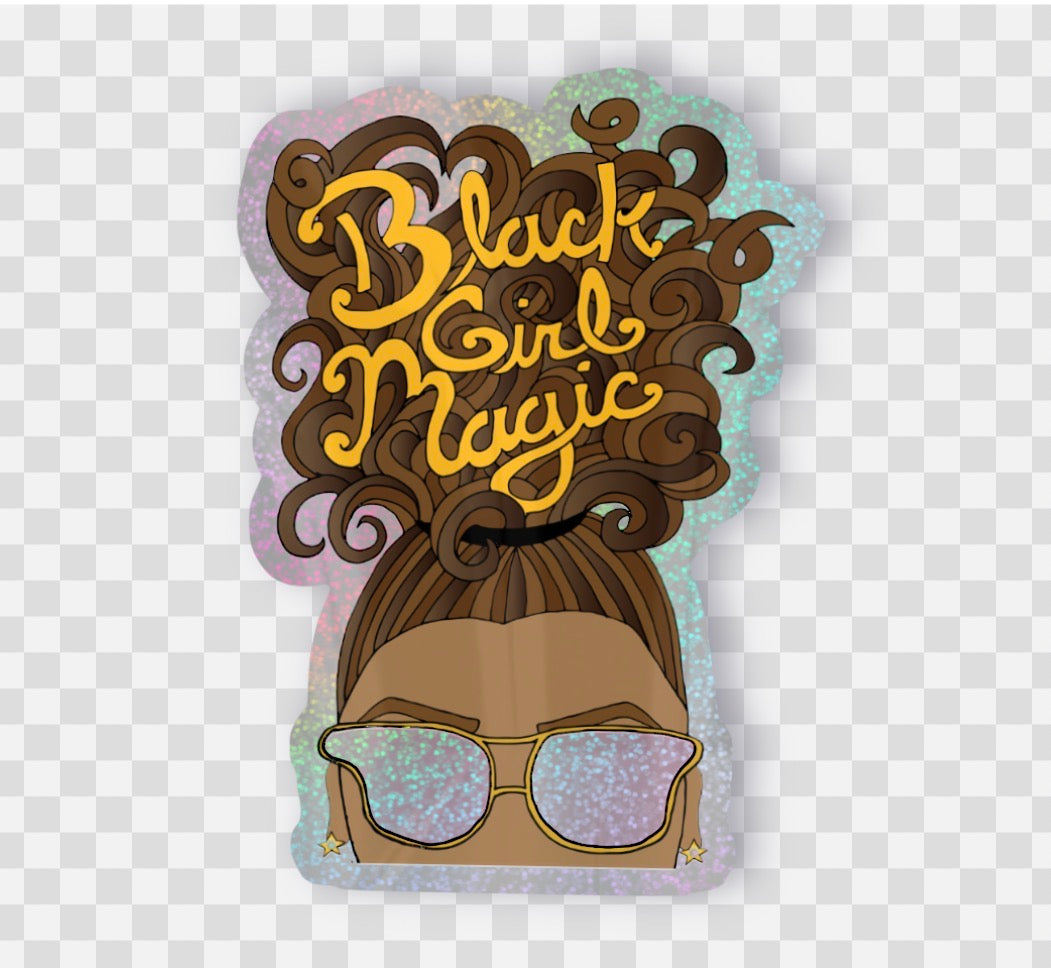 Black Girl Magic Sticker