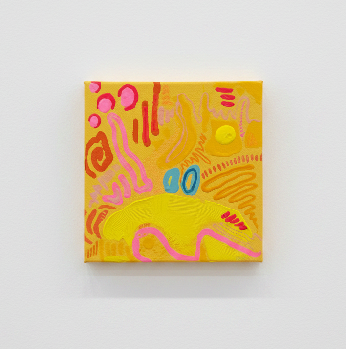 “Sunshine” 8 x 8” Original Painting on Canvas
