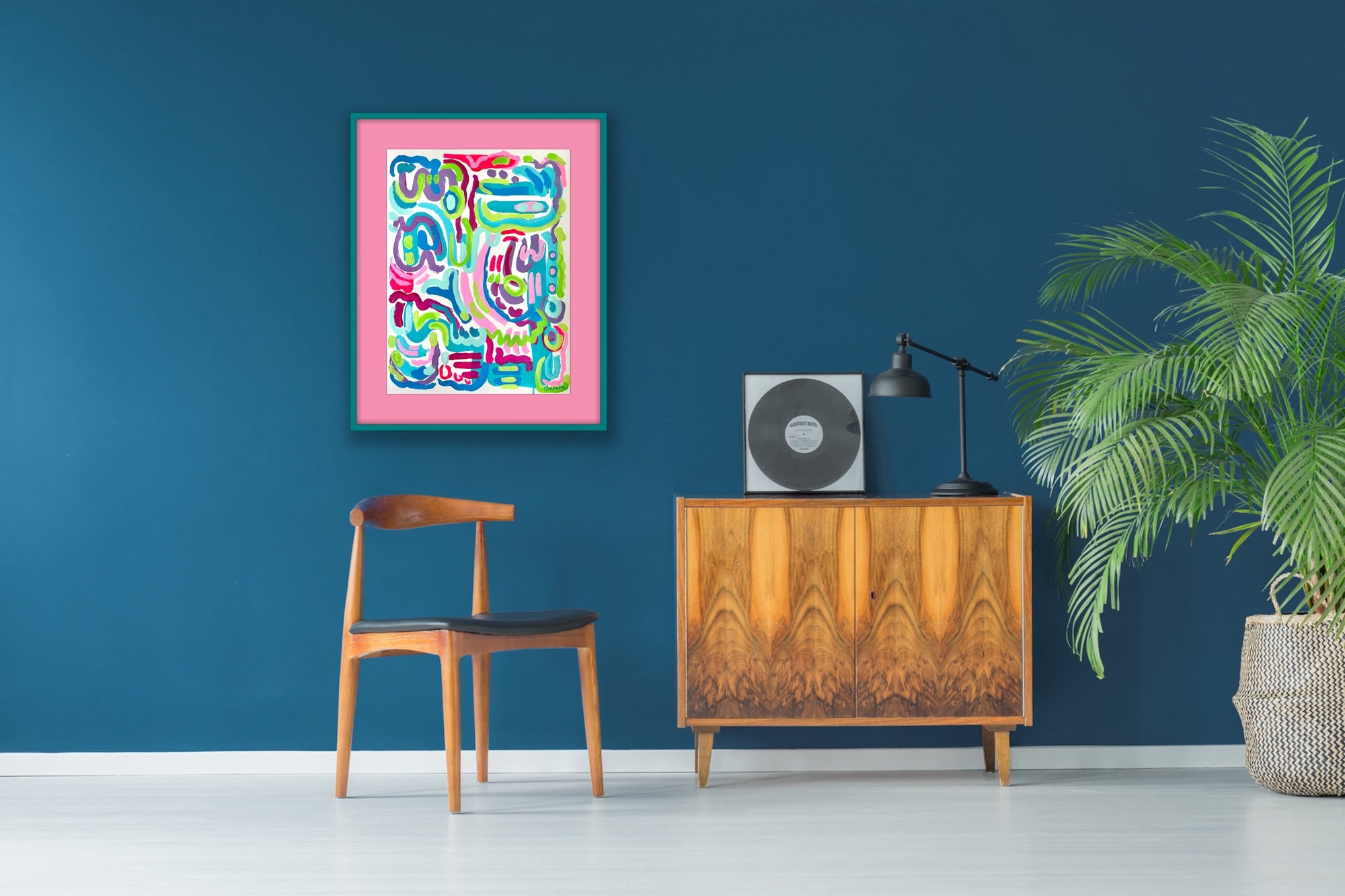 "Lucky Charms" 18x24" Original Painting on Paper