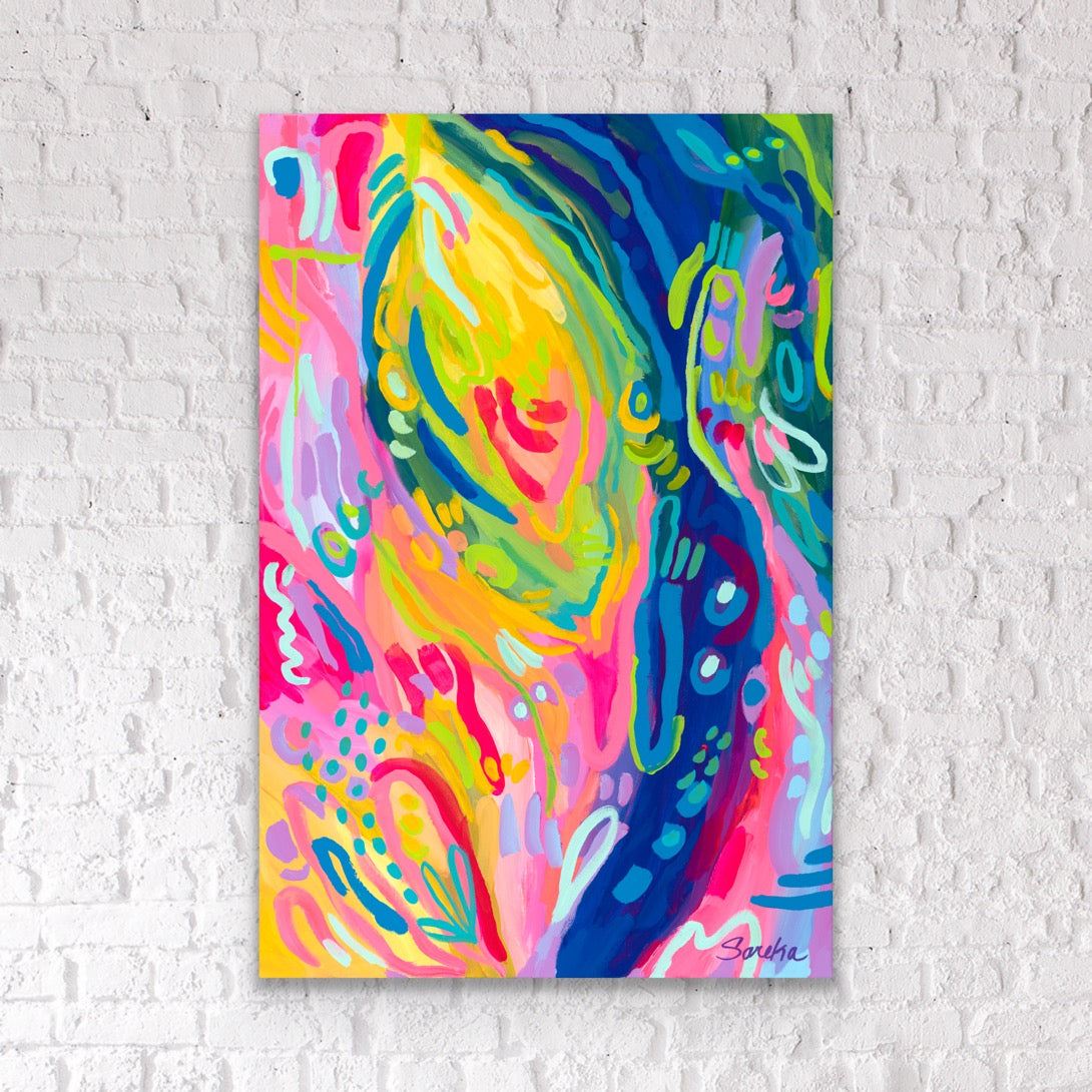 “The Good Part II" - 24x36” Original Painting on Canvas