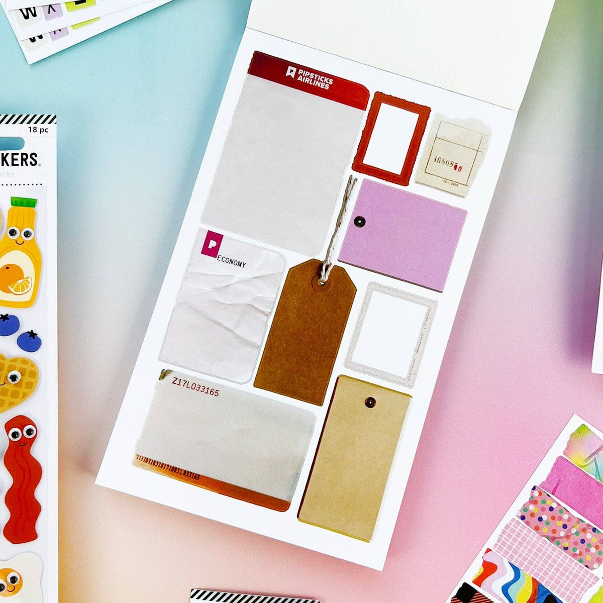 Mix & Match Junk Journal Sticker Book