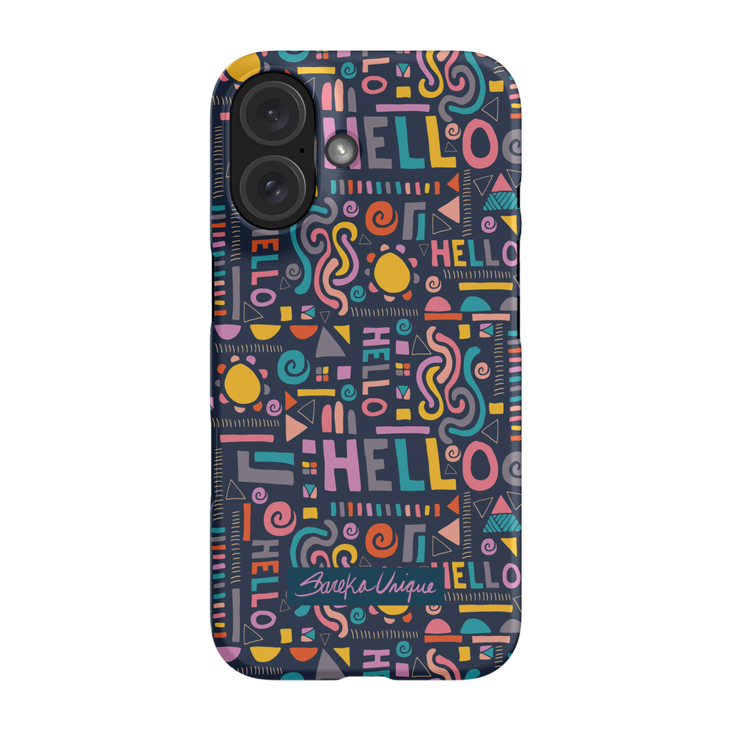 Hello Phone Case