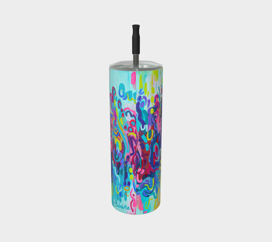 Dancing Between The Lines Steel Tumbler