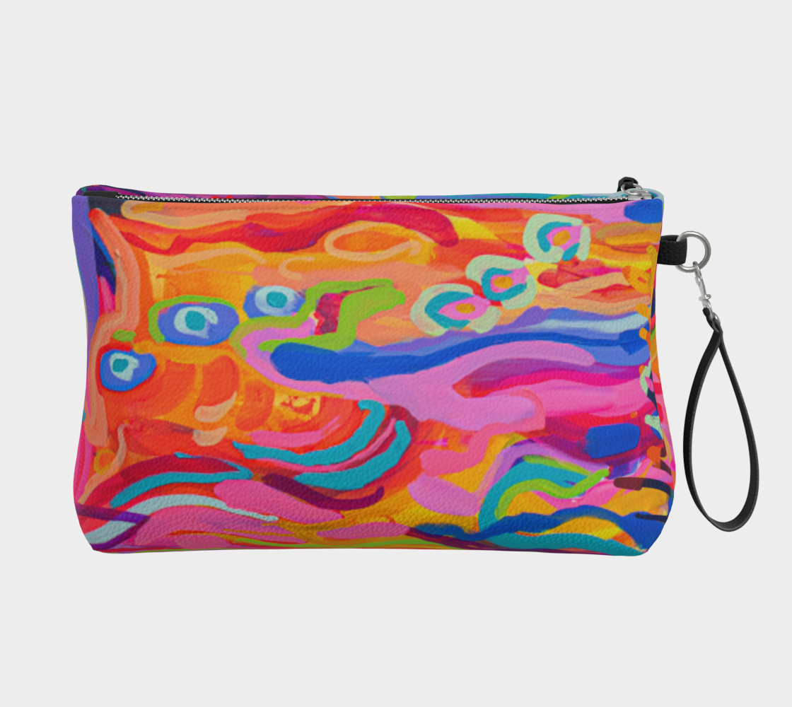 Serendipity Vegan Leather Wristlet