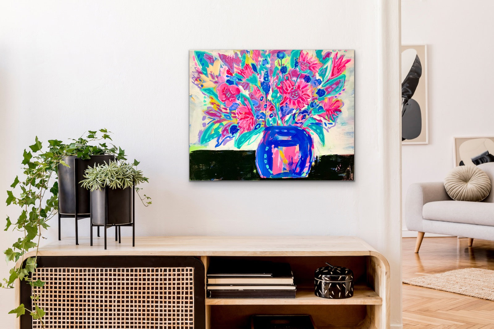 “Bliss" - 20 x 16” Original Painting on Canvas