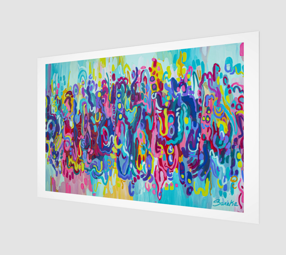 "Dancing Between the Lines" Fine Art Print