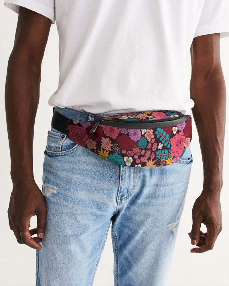 Succulent Garden Crossbody Sling Bag