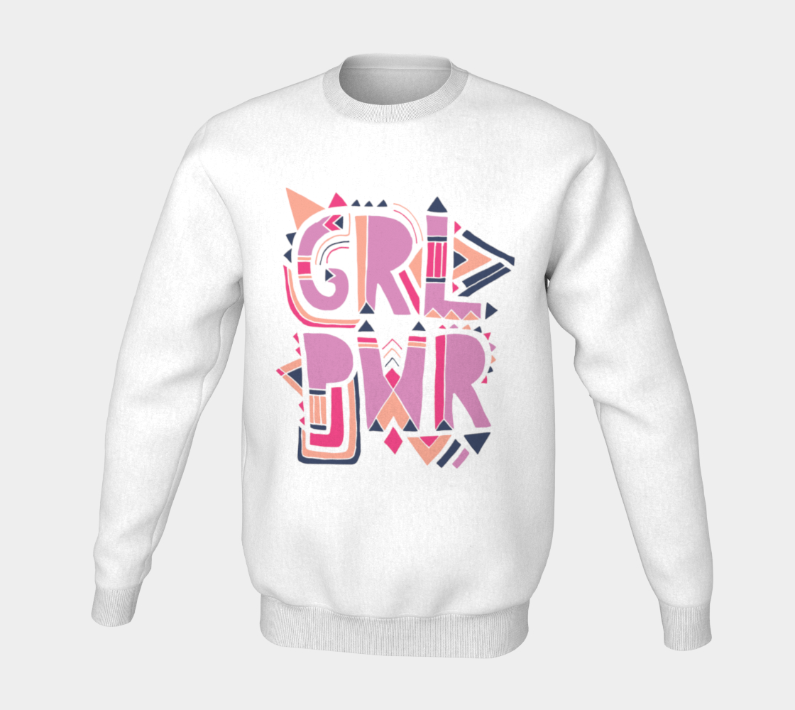GRL PWR Unisex Crewneck Sweatshirt