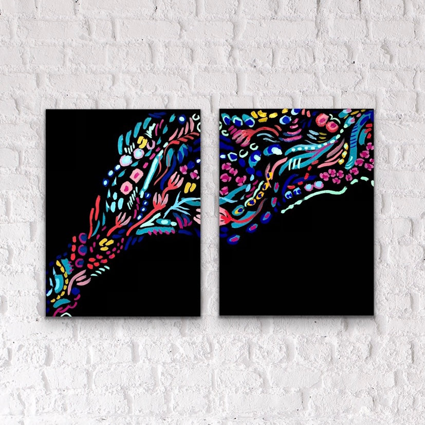 “Together” - 24 x 36” Original Painting on Canvas