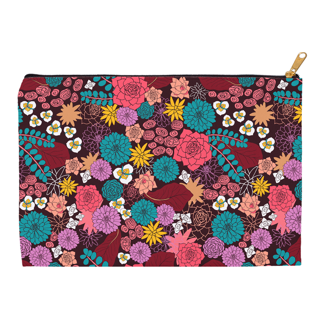 Succulent Garden Accessory Pouch