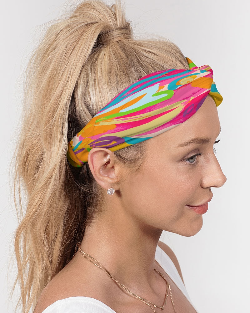 Positive Vibes Twist Knot Headband Set