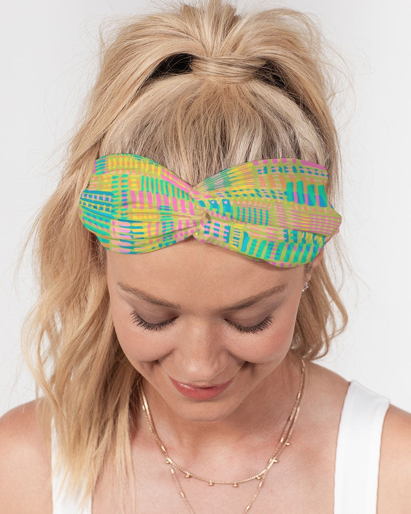 Positive Vibes Twist Knot Headband Set