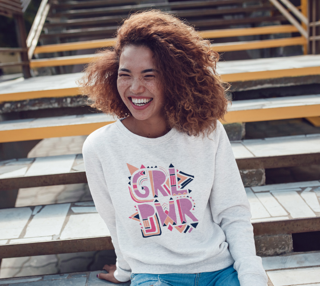GRL PWR Unisex Crewneck Sweatshirt