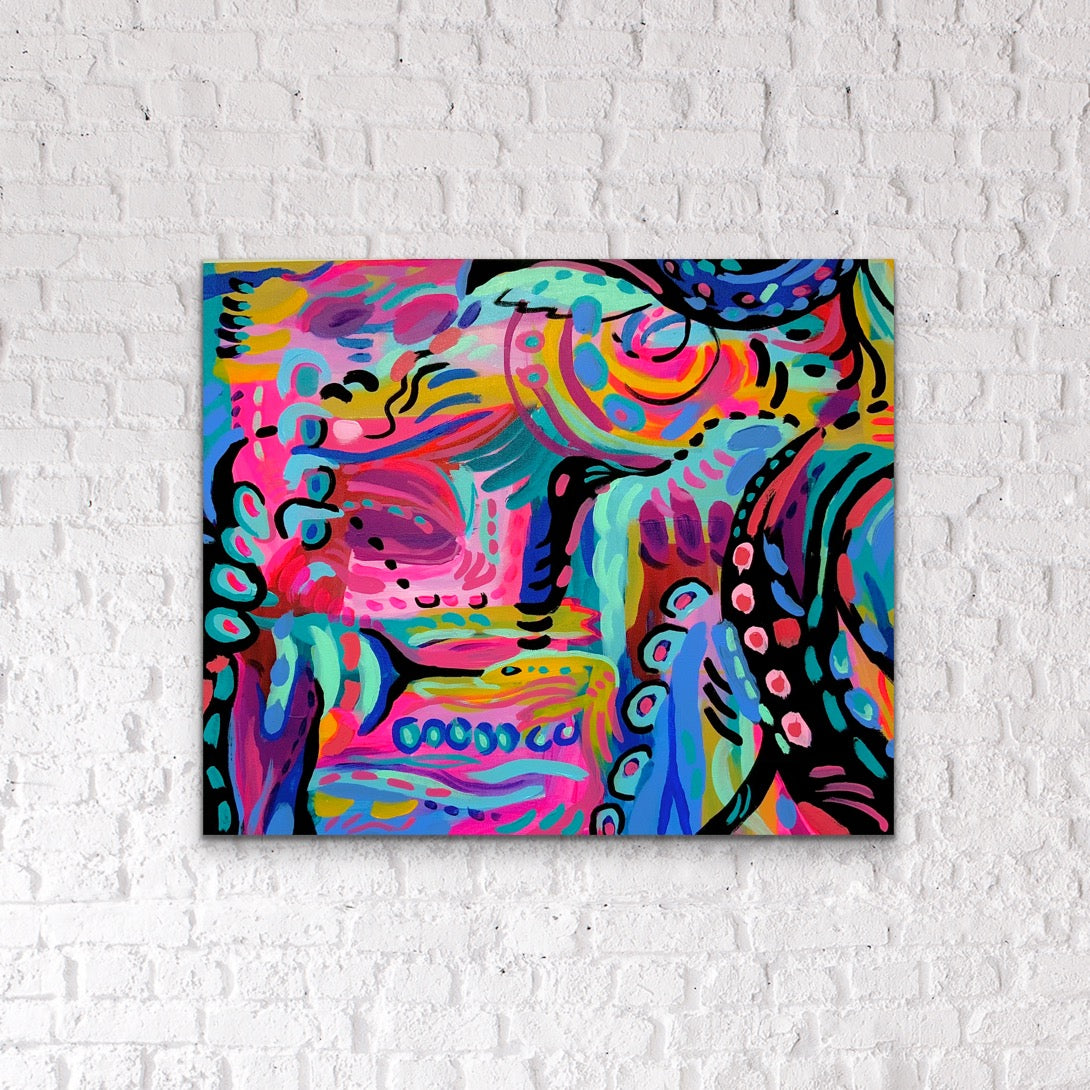 “Brilliance” - 18 x 24” Acrylic on Canvas