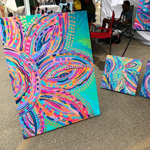 "The Journey" - 36 x 48" Original Painting on Canvas