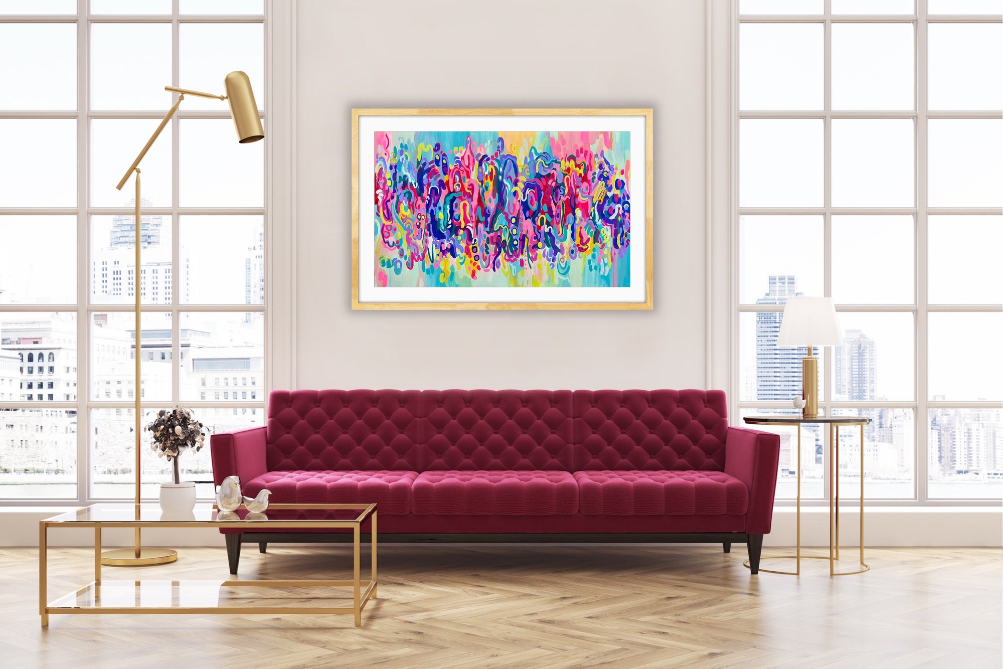 "Dancing Between the Lines" Fine Art Print