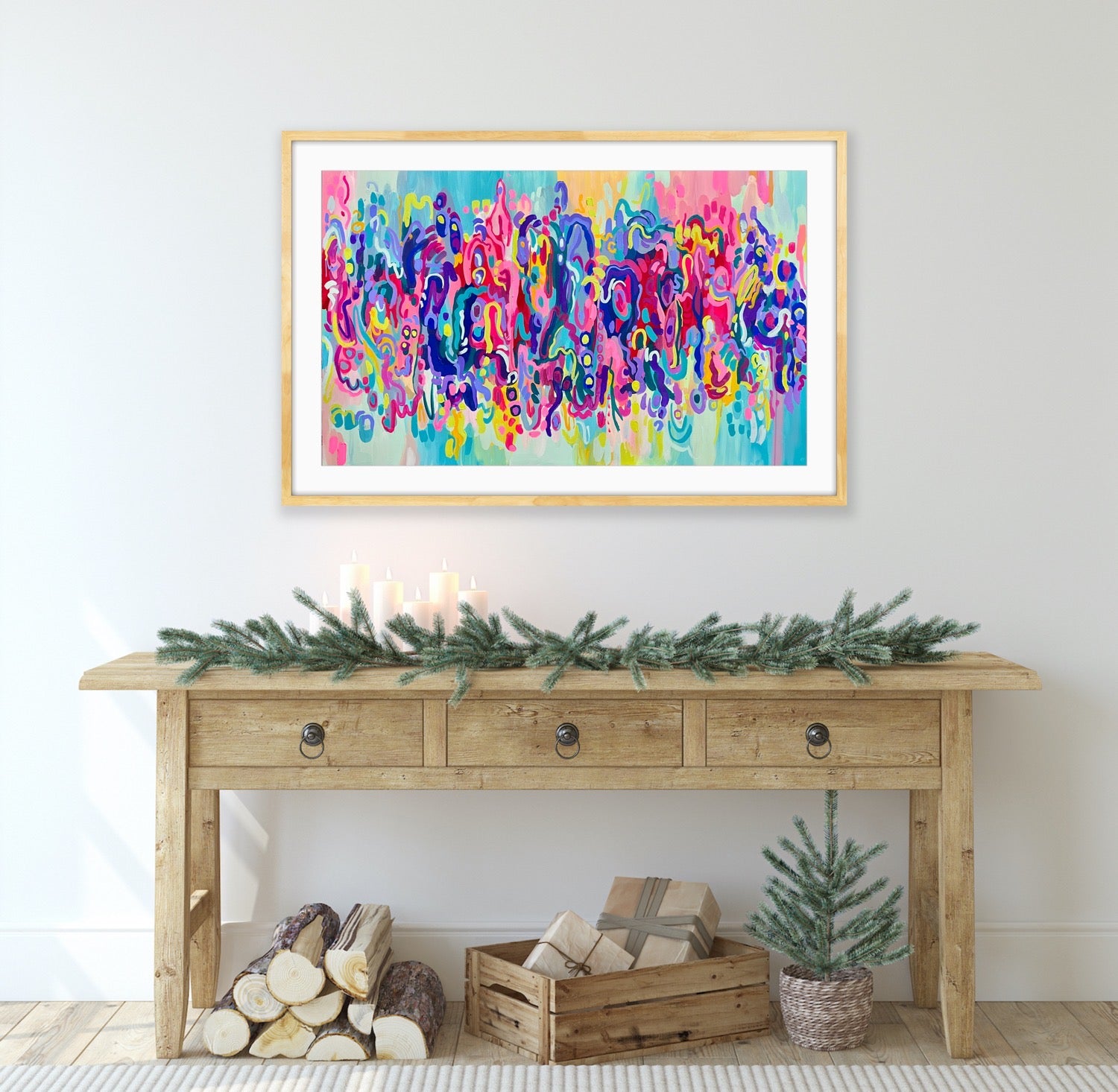 "Dancing Between the Lines" Fine Art Print
