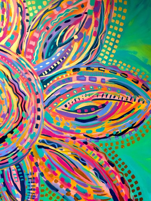 "The Journey" - 36 x 48" Original Painting on Canvas