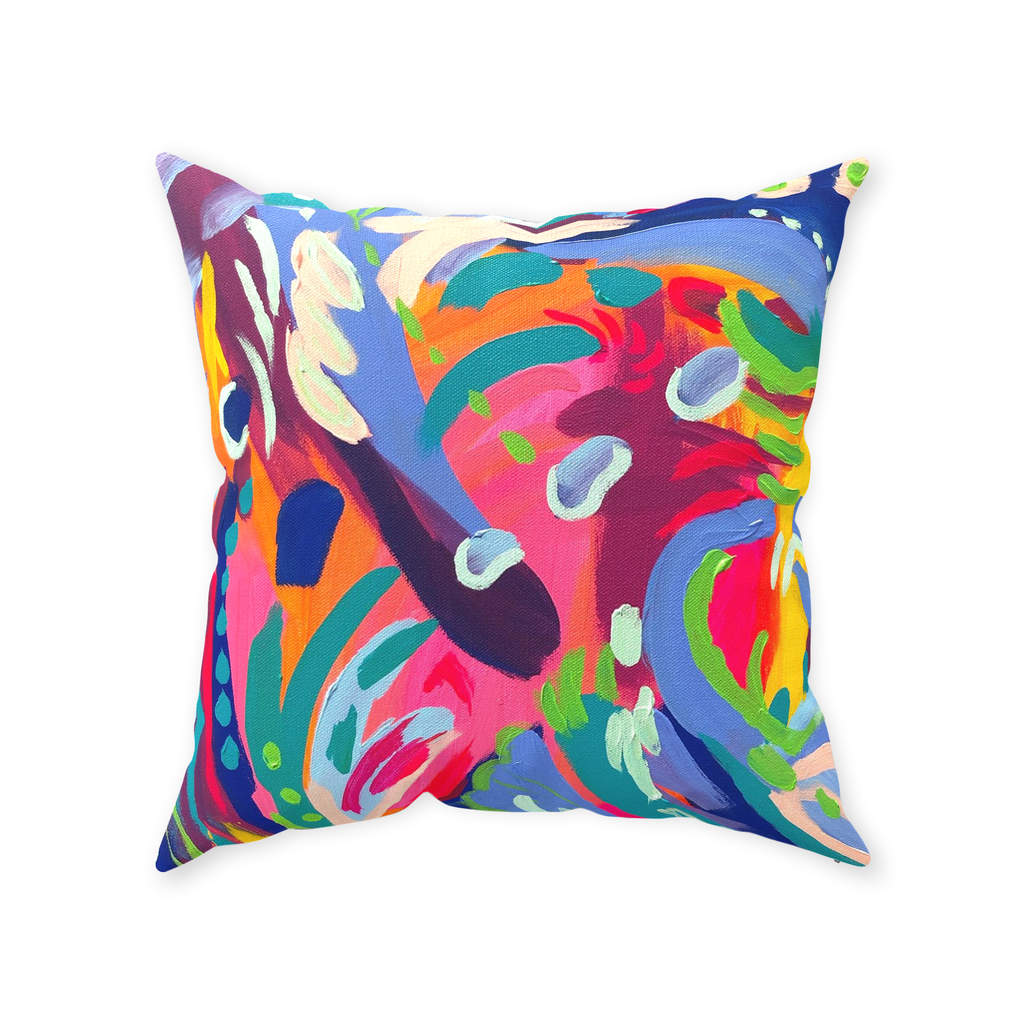 Splash Throw Pillow