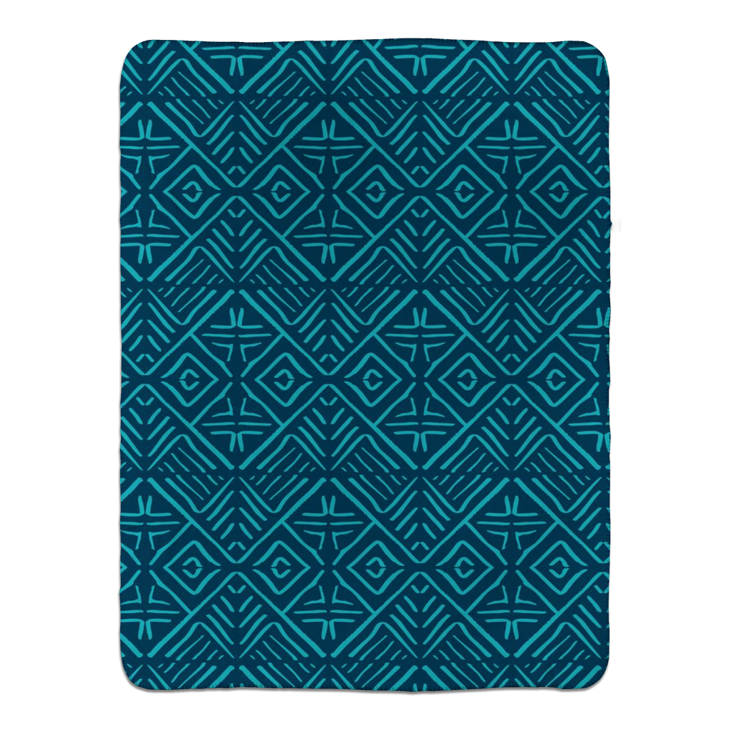 The Diamond Tribe Fleece Sherpa Blankets