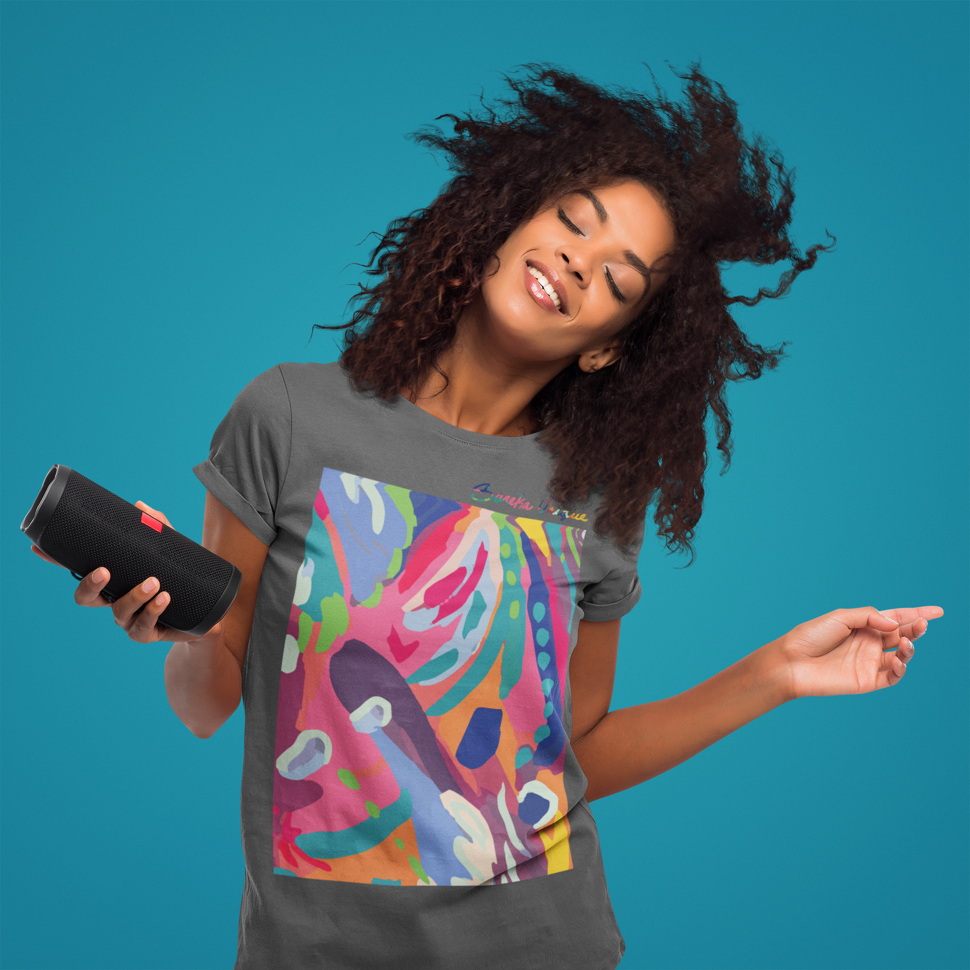 Sareka Unique Splash Unisex Tee