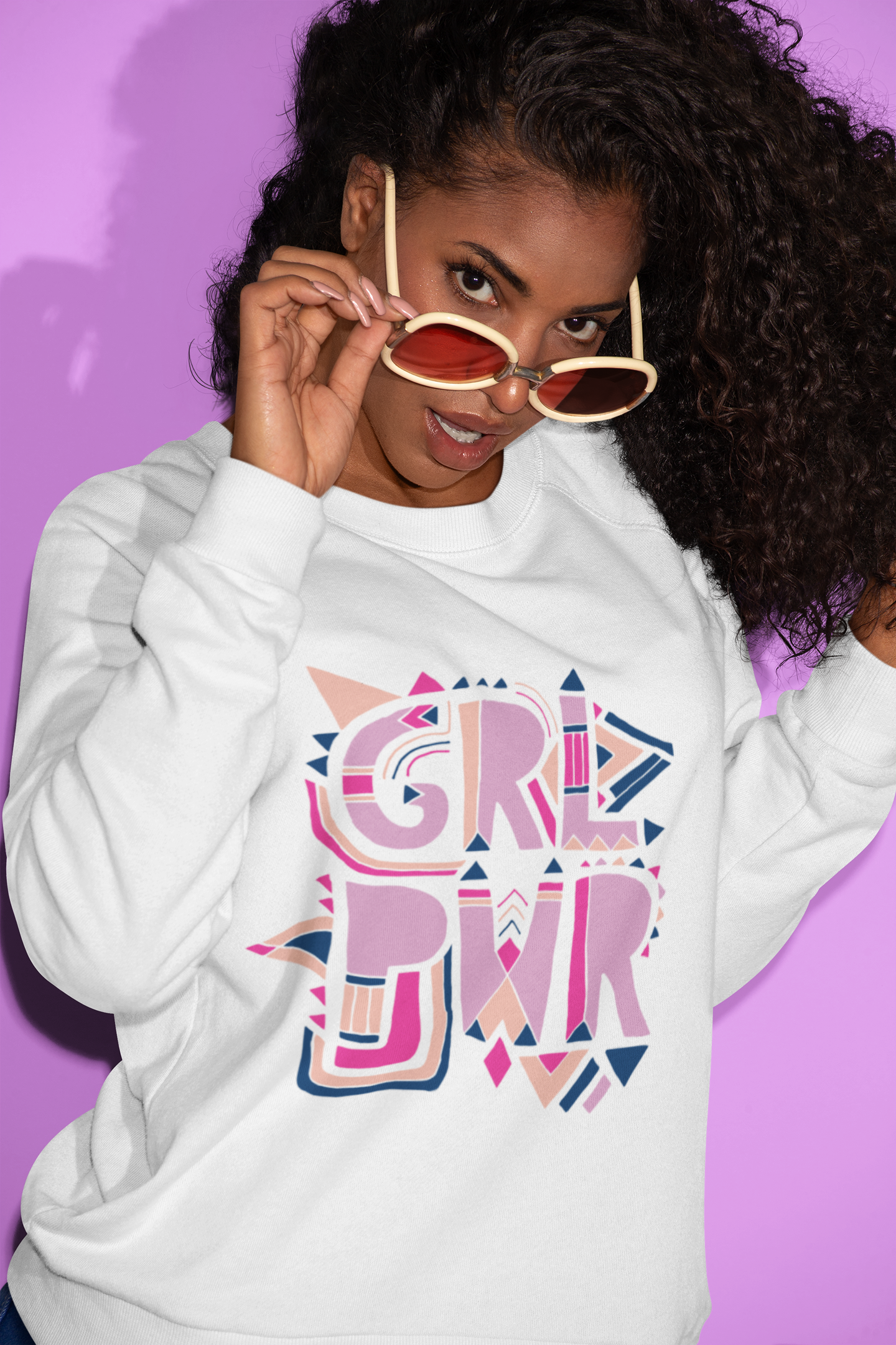 GRL PWR Unisex Crewneck Sweatshirt