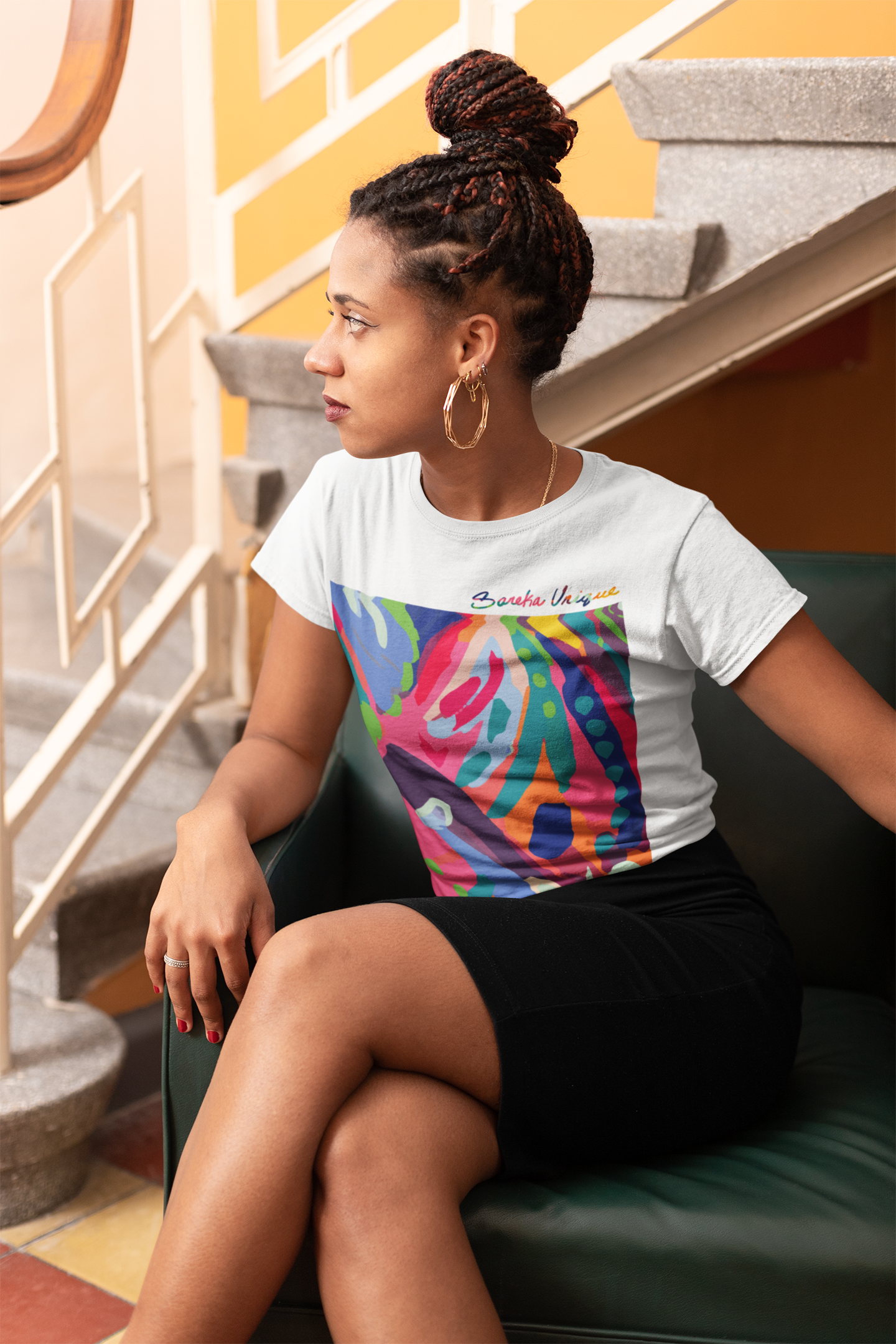 Sareka Unique Splash Unisex Tee